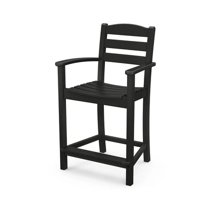 POLYWOOD La Casa Café Counter Arm Chair