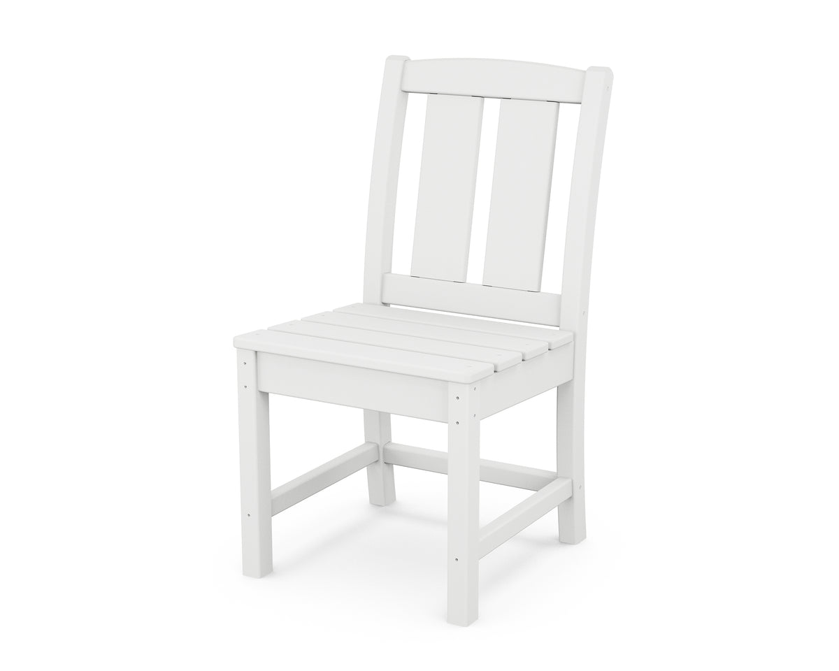 POLYWOOD Mission Dining Side Chair in White