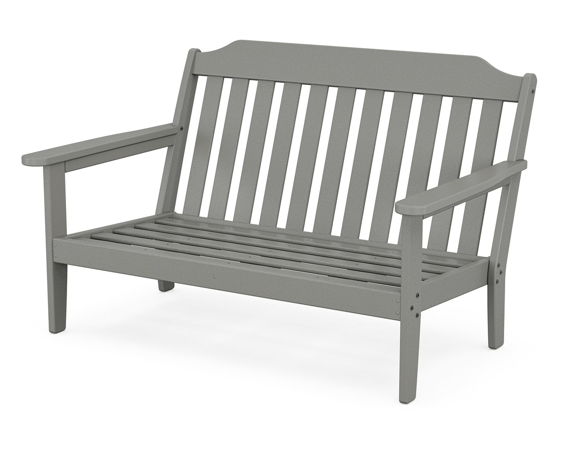 POLYWOOD Country Living Cottage Deep Seating Loveseat Frame in Slate Grey