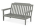 POLYWOOD Country Living Cottage Deep Seating Loveseat Frame in Slate Grey