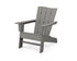 POLYWOOD The Wave Chair Left in Slate Grey