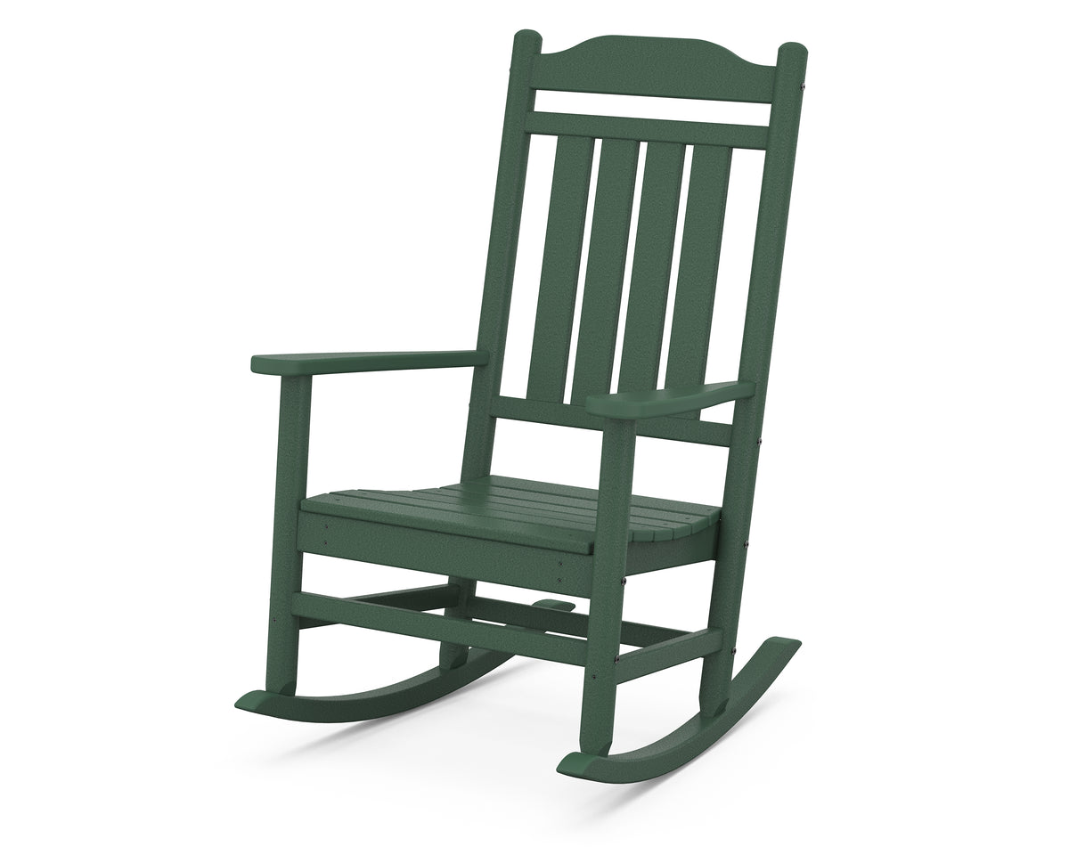 POLYWOOD Cottage Legacy Rocking Chair in Green