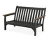 POLYWOOD Vineyard Loveseat Frame in Black / Kona