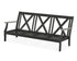 POLYWOOD Braxton Deep Seating Sofa Frame in Black / Driftwood