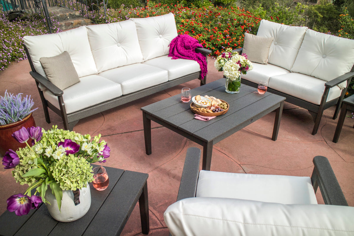 POLYWOOD Vineyard Deep Seating Sofa lifestyle