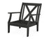 POLYWOOD Braxton Deep Seating Chair Frame in Black