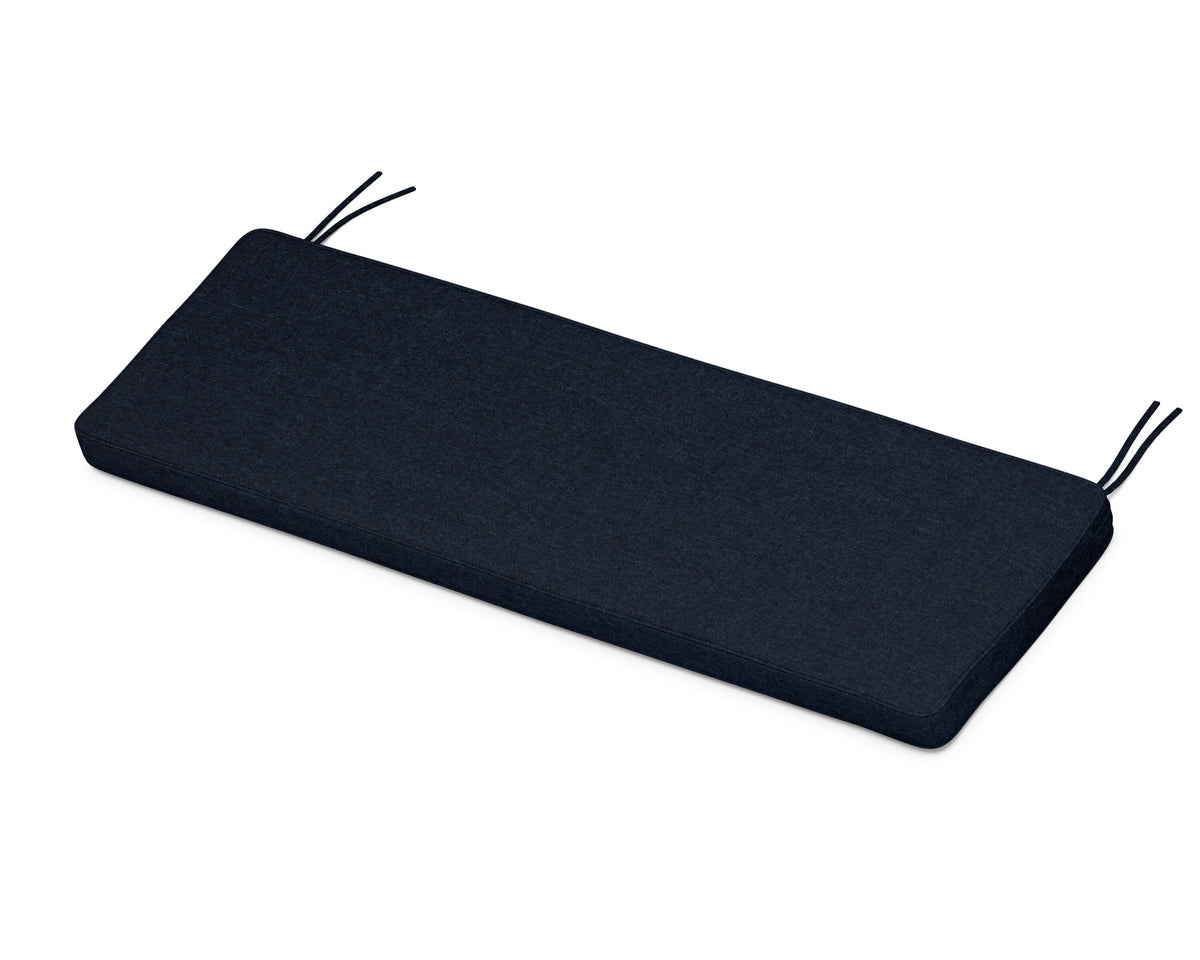 POLYWOOD Chinoiserie 60" Bench Seat Cushion in Marine Indigo