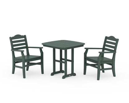 POLYWOOD Savannah 3-Piece Dining Set in Green