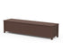 POLYWOOD Nautical 72" Storage Bench in Mahogany