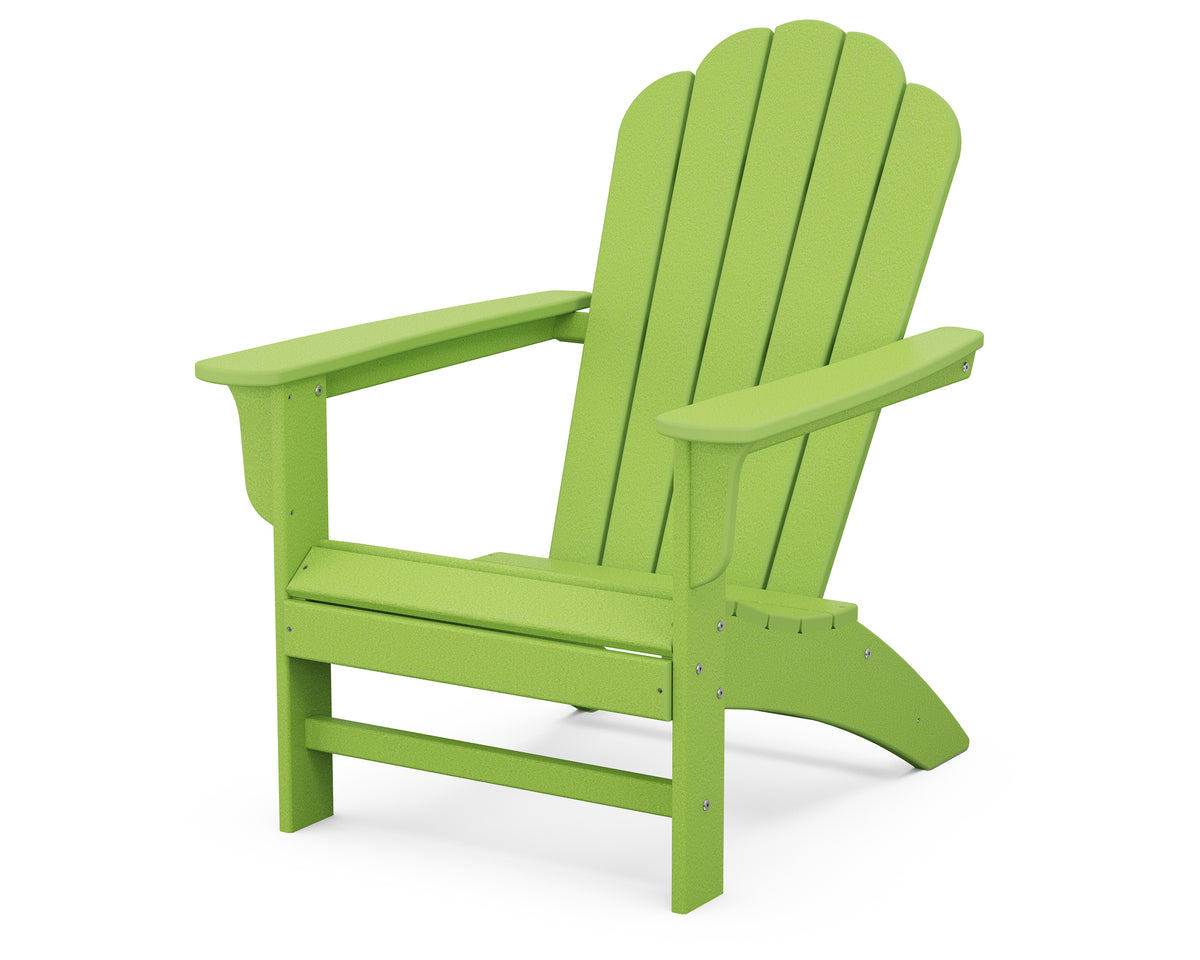 POLYWOOD Cottage Adirondack Chair in Lime