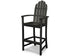 POLYWOOD Classic Adirondack Bar Chair in Black