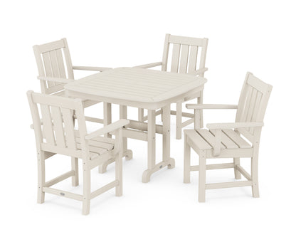 POLYWOOD Oxford 5-Piece Dining Set in Sand