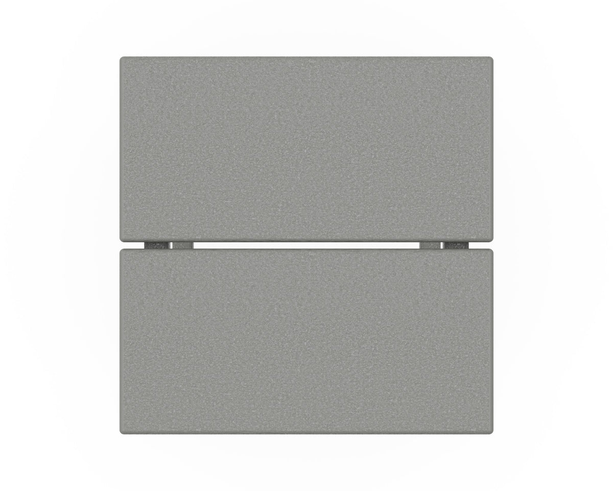 POLYWOOD Studio Square Counter Side Table angle view