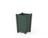 POLYWOOD Nautical Tapered Square Short Planter Box in Green