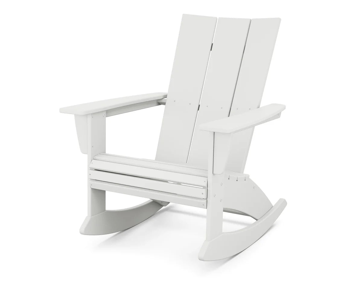POLYWOOD Modern Curveback Adirondack Rocking Chair
