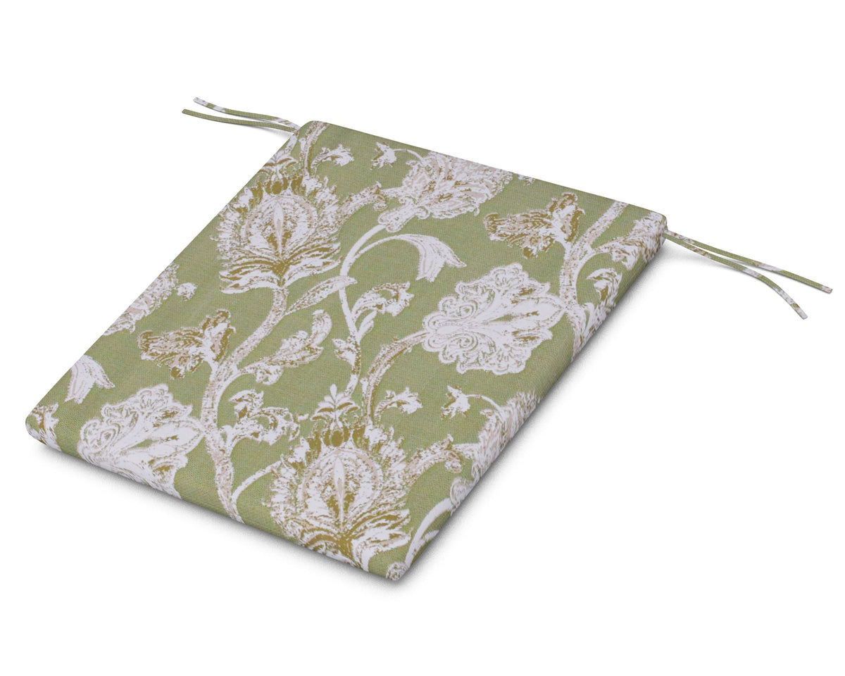 POLYWOOD AL100 Seat Pad in Botanical Garden Chartreuse
