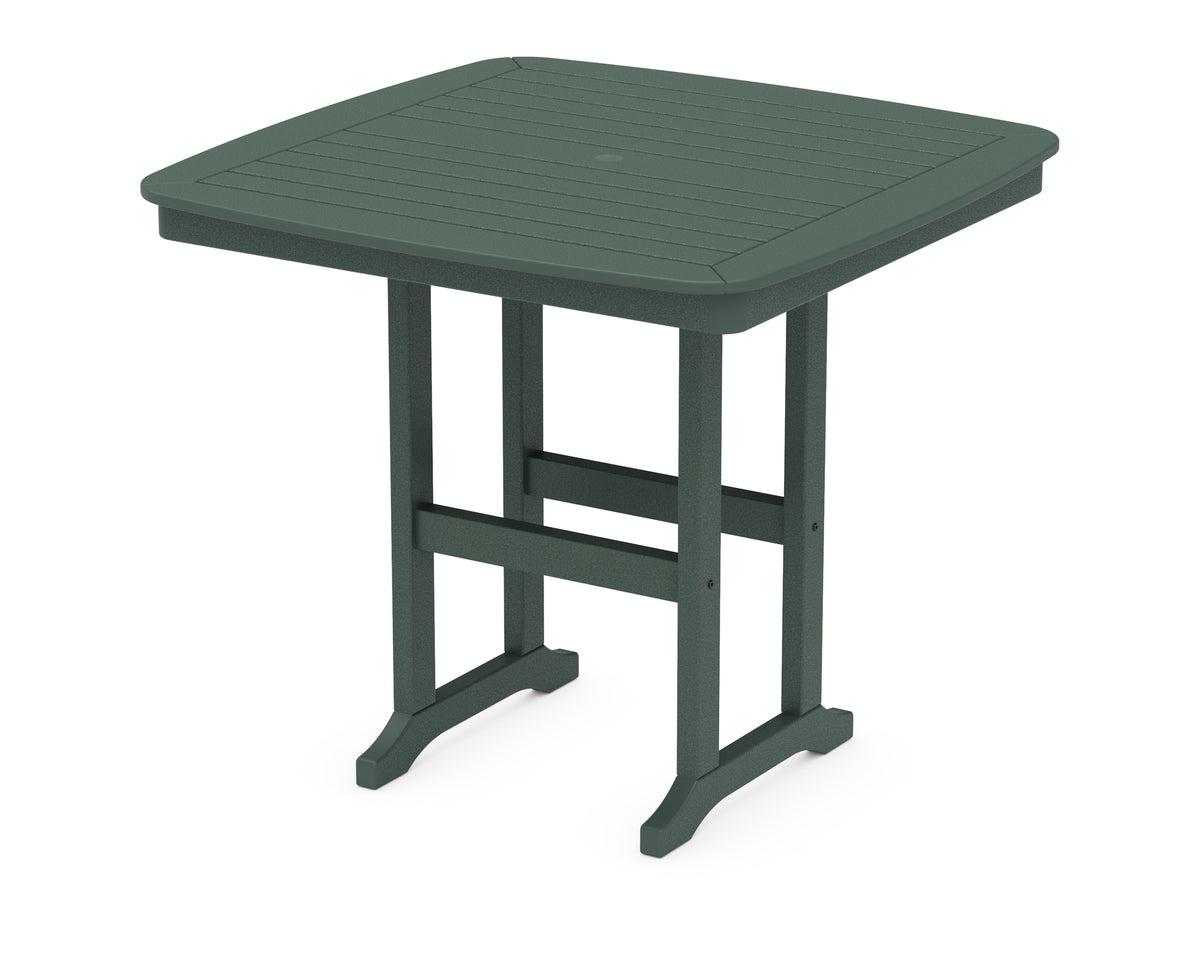 POLYWOOD Nautical 44" Counter Table in Green