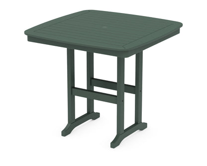 POLYWOOD Nautical 44" Counter Table in Green