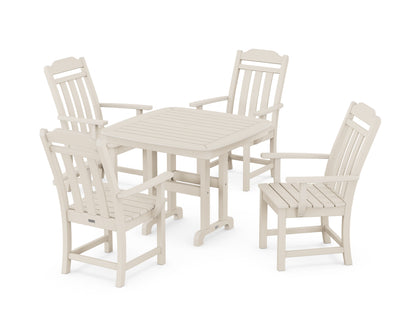 POLYWOOD Cottage 5-Piece Dining Set in Sand