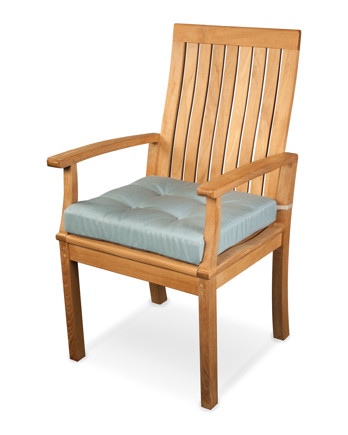 POLYWOOD Ateeva™ Luxe™ 19" x 18" Outdoor Rocker Seat Cushion by POLYWOOD® in Spa