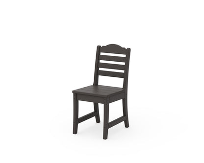 POLYWOOD Savannah Kids Dining Chair in Vintage Coffee