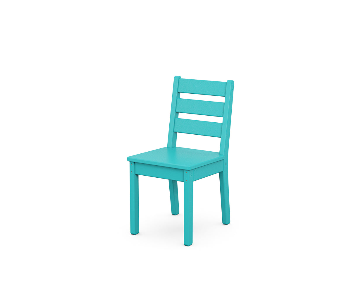POLYWOOD Kids Lakeside Dining Chair in Aruba