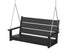 POLYWOOD Lakeside 48" Swing in Black
