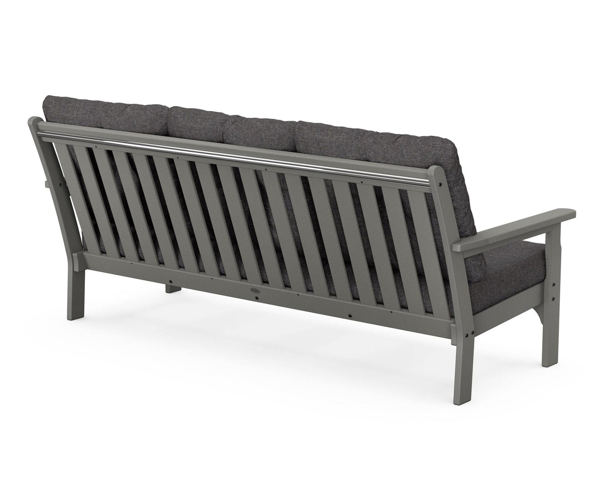 POLYWOOD Vineyard Deep Seating Sofa angle view