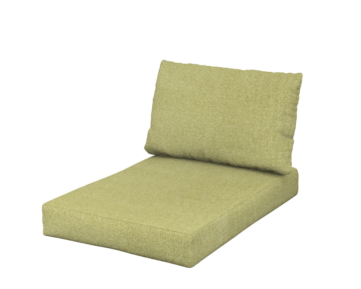 POLYWOOD Daybed Swing Seat/Back Cushion in Chartreuse Boucle