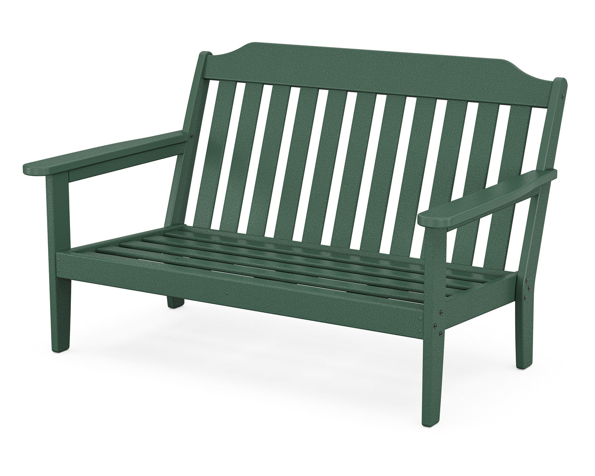 POLYWOOD Country Living Cottage Deep Seating Loveseat Frame in Green