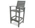 POLYWOOD Signature Bar Chair in Slate Grey