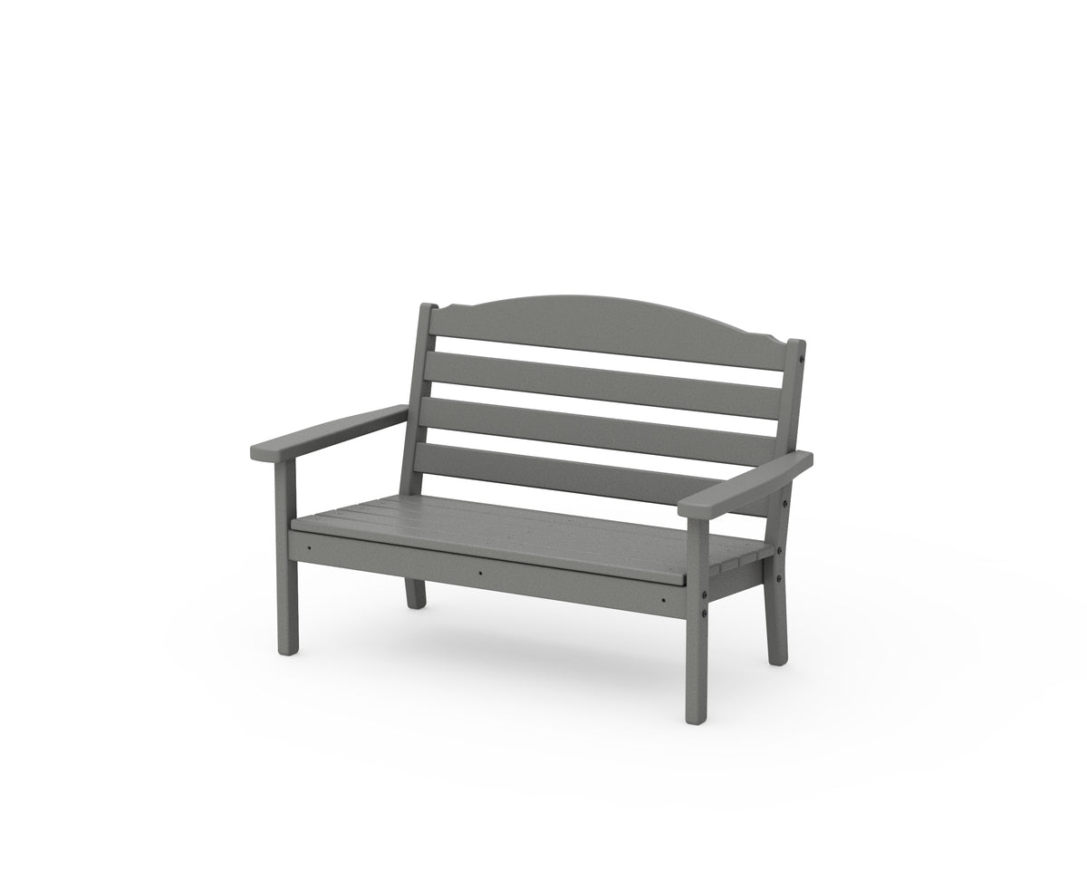 POLYWOOD Savannah Kids Bench in Slate Grey