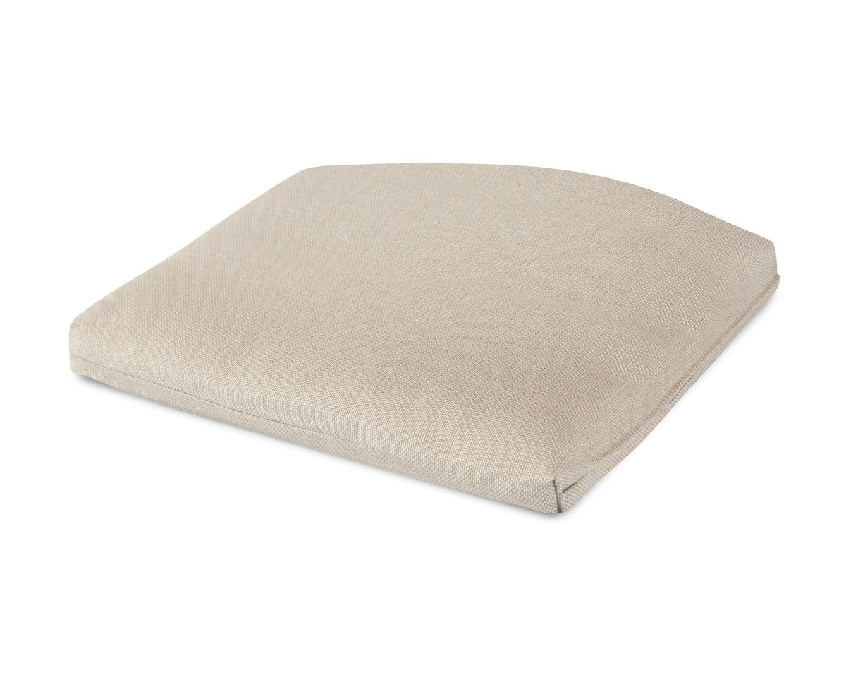POLYWOOD Seat Cushion - 12.65"D x 15"W x 2.5"H in Essential Sand