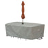 SHIELD OUTDOOR COVERS Table Cover Cover for XL Oval or Rectangle Table and Chairs
