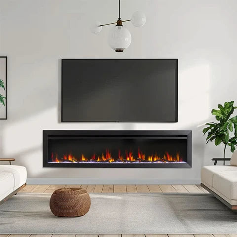 SimpliFire Allusion Slim Linear Electric Fireplace