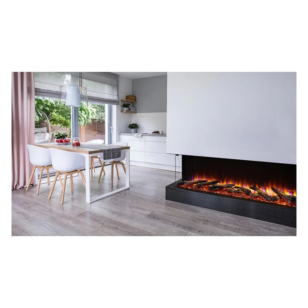 SimpliFire Scion Trinity 3-Sided Linear Electric Fireplace