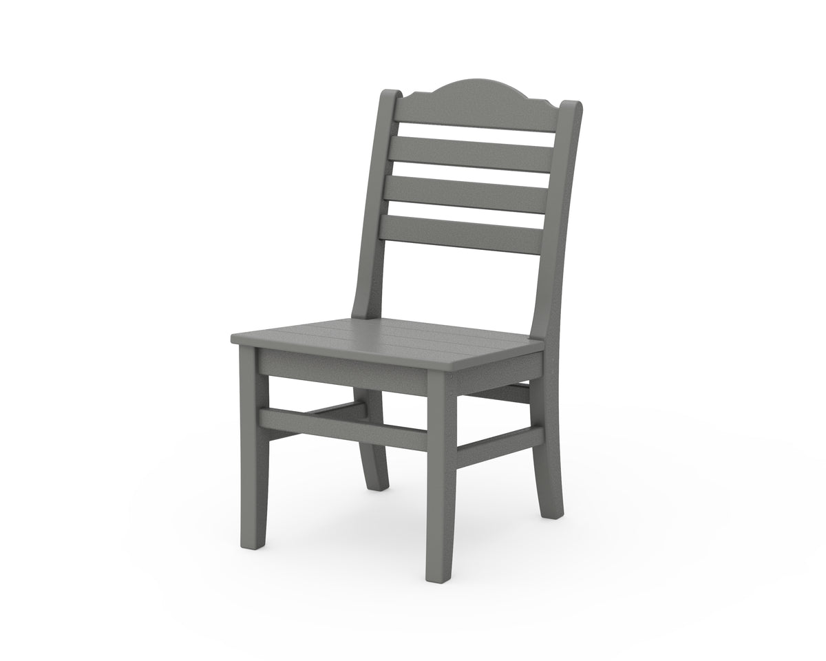POLYWOOD Savannah Dining Side Chair in Slate Grey