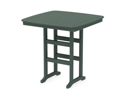 POLYWOOD Nautical 44" Bar Table in Green