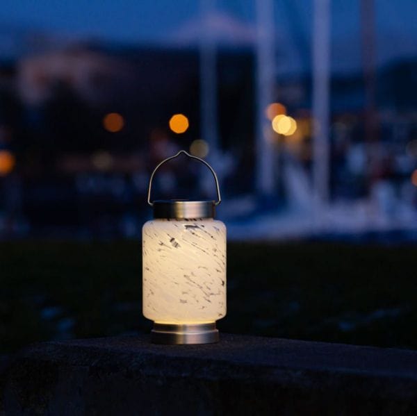 Boaters Glass Solar Lantern - Casual Furniture World