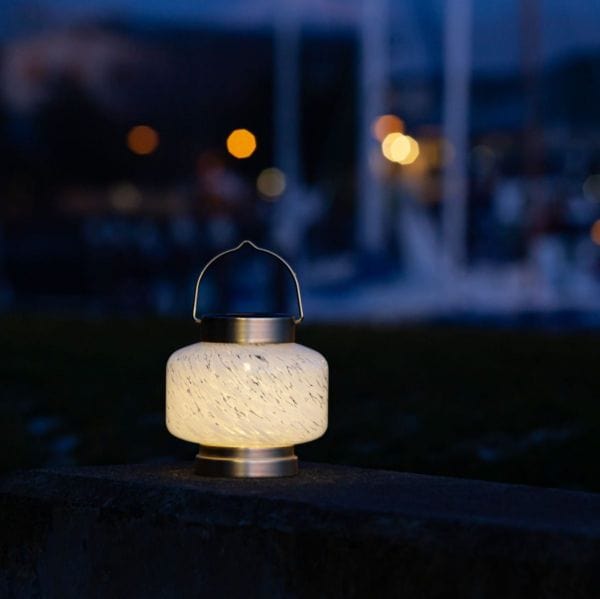 Boaters Glass Solar Lantern - Casual Furniture World