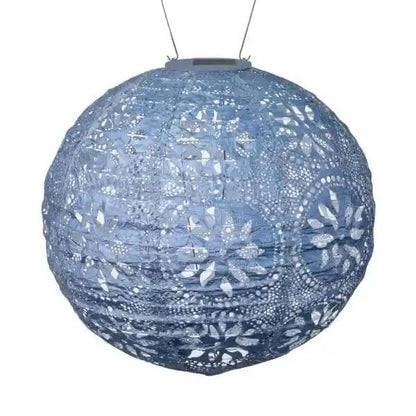 Soji Stella Boho Globe 12&quot; Solar Lantern - Casual Furniture World