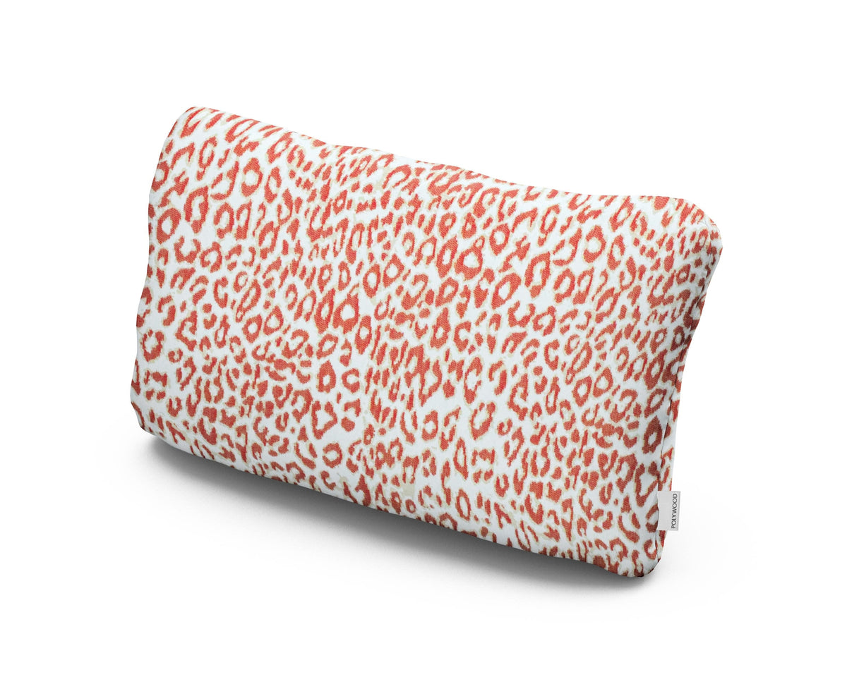 POLYWOOD Outdoor Lumbar Pillow in Safari Coral