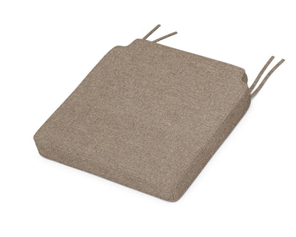 POLYWOOD Acadia Dining Side Seat Cushion in Spiced Burlap