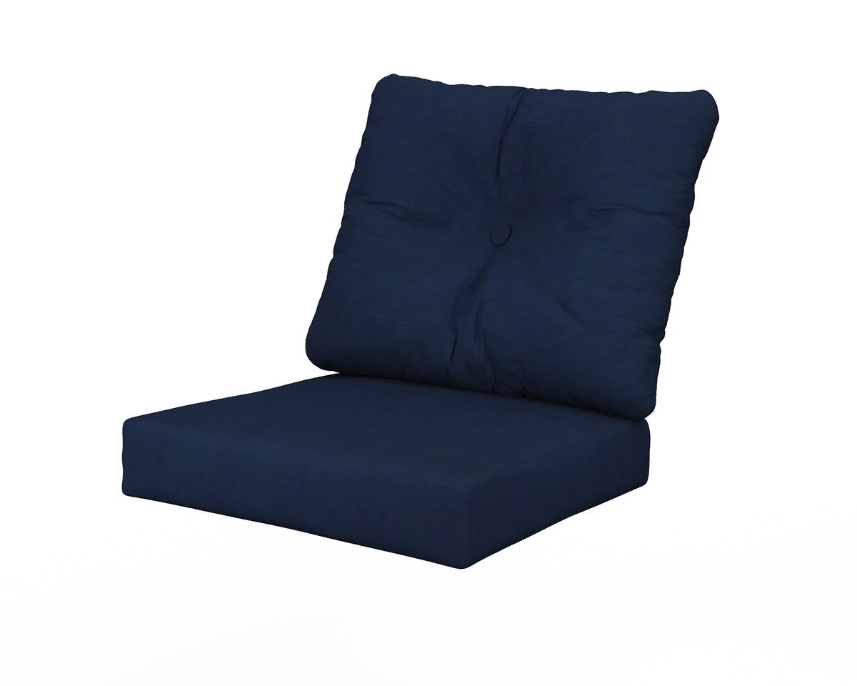POLYWOOD Prescott Seat/Back Cushions in Navy