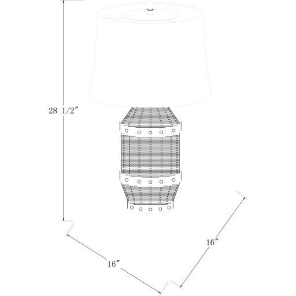 Xavier Lamp - Casual Furniture World