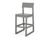 POLYWOOD EDGE Bar Side Chair in Slate Grey