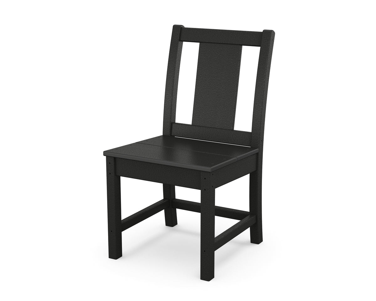 POLYWOOD Prairie Dining Side Chair in Black