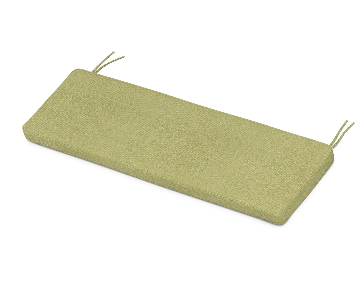 POLYWOOD Chinoiserie 60" Bench Seat Cushion in Chartreuse Boucle