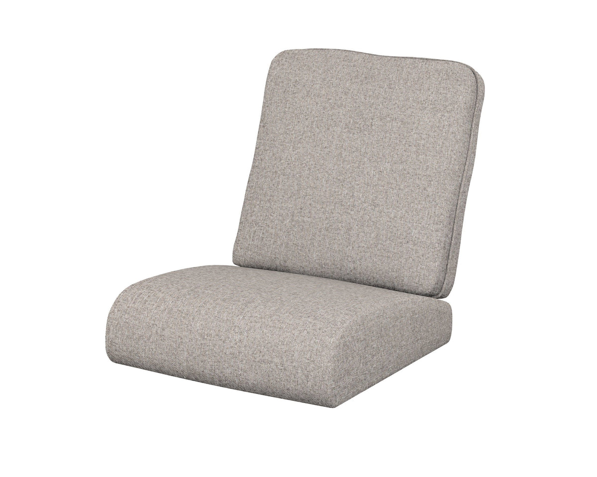 POLYWOOD Club Seat/Back Cushion in Weathered Tweed