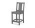 POLYWOOD Prairie Counter Side Chair in Slate Grey